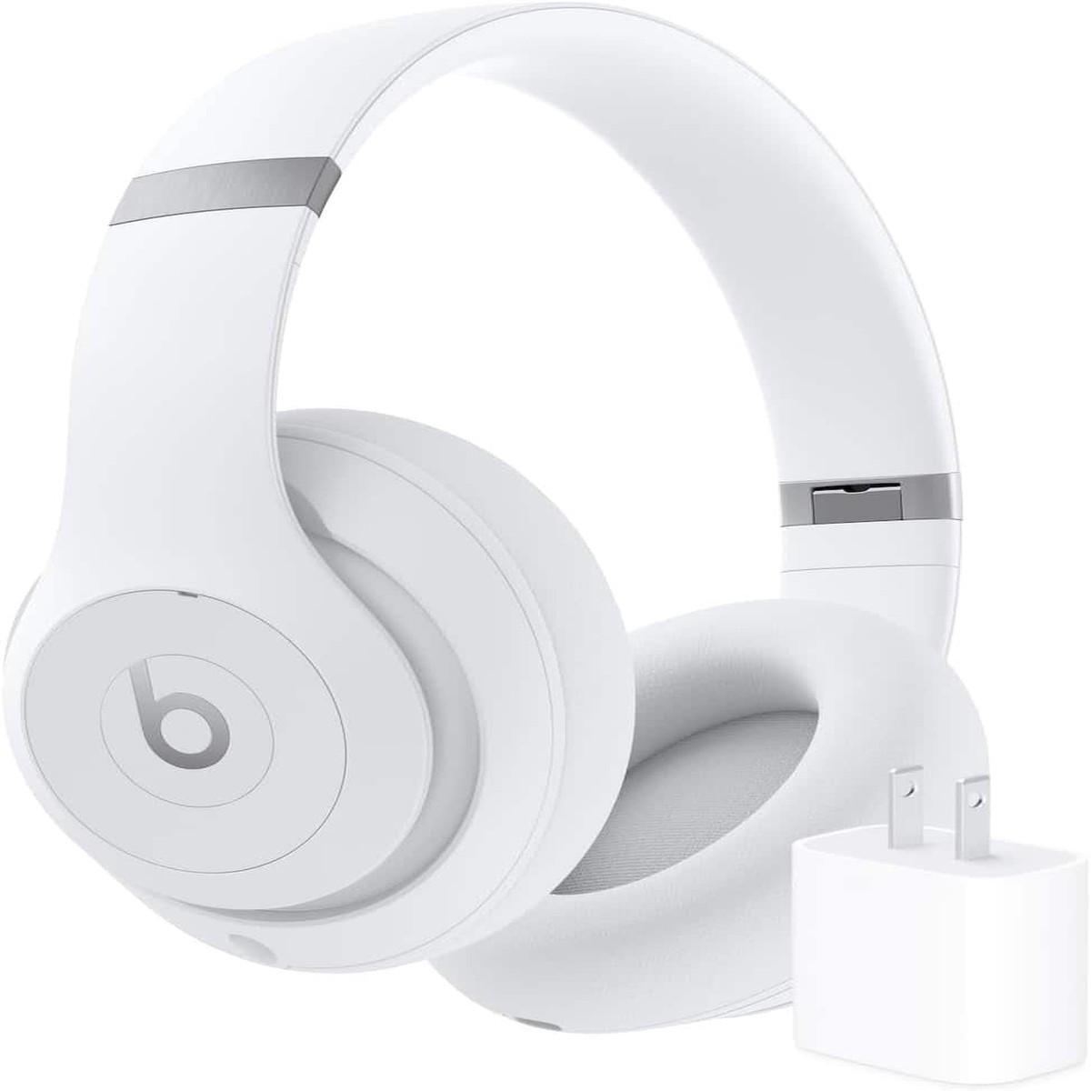 Beats Studio Pro White Wireless Noise Cancelling Over-Ear Headphones