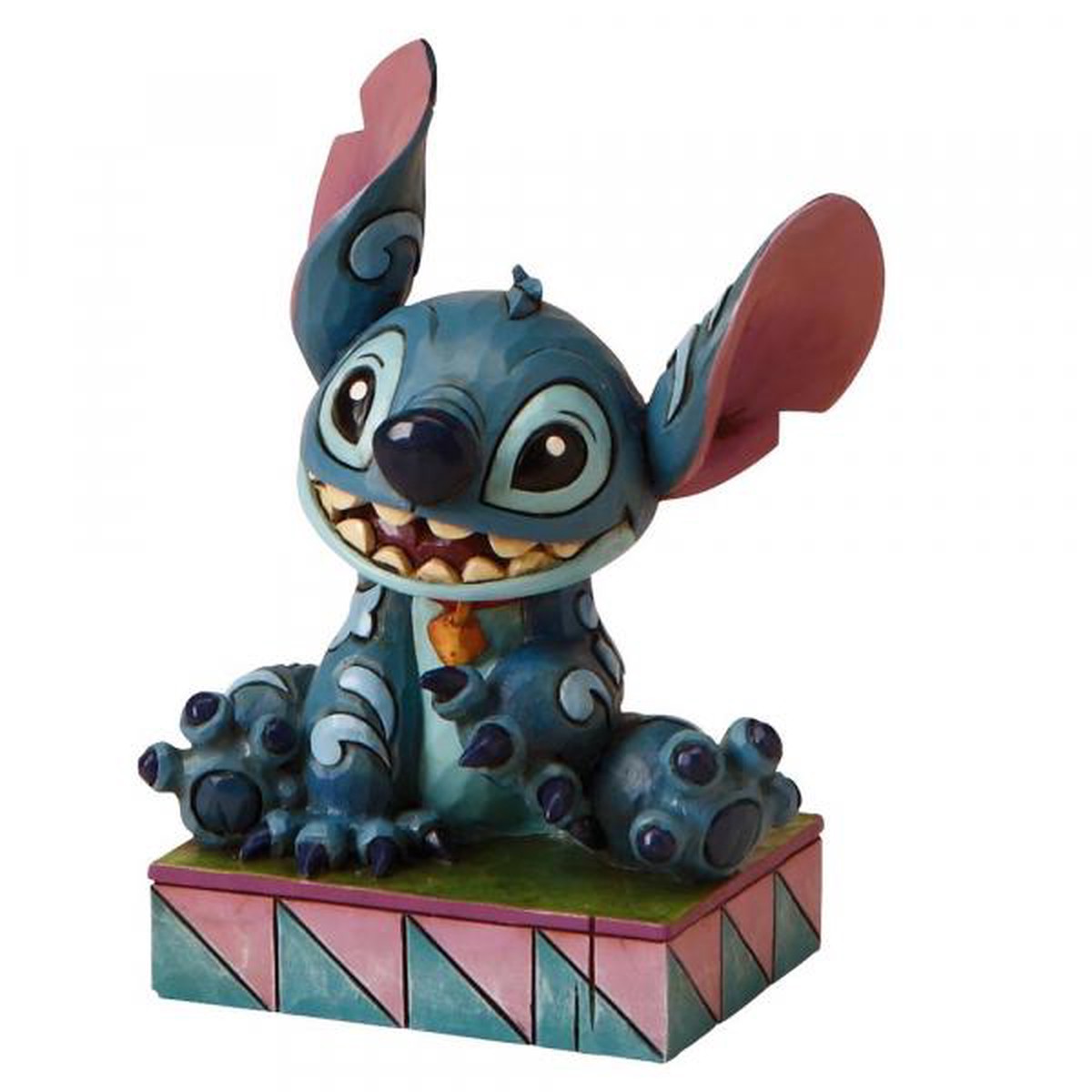 DISNEY TRADITIONS Figure – Lilo & Stitch – Stitch “Ohana Means” (9cm)