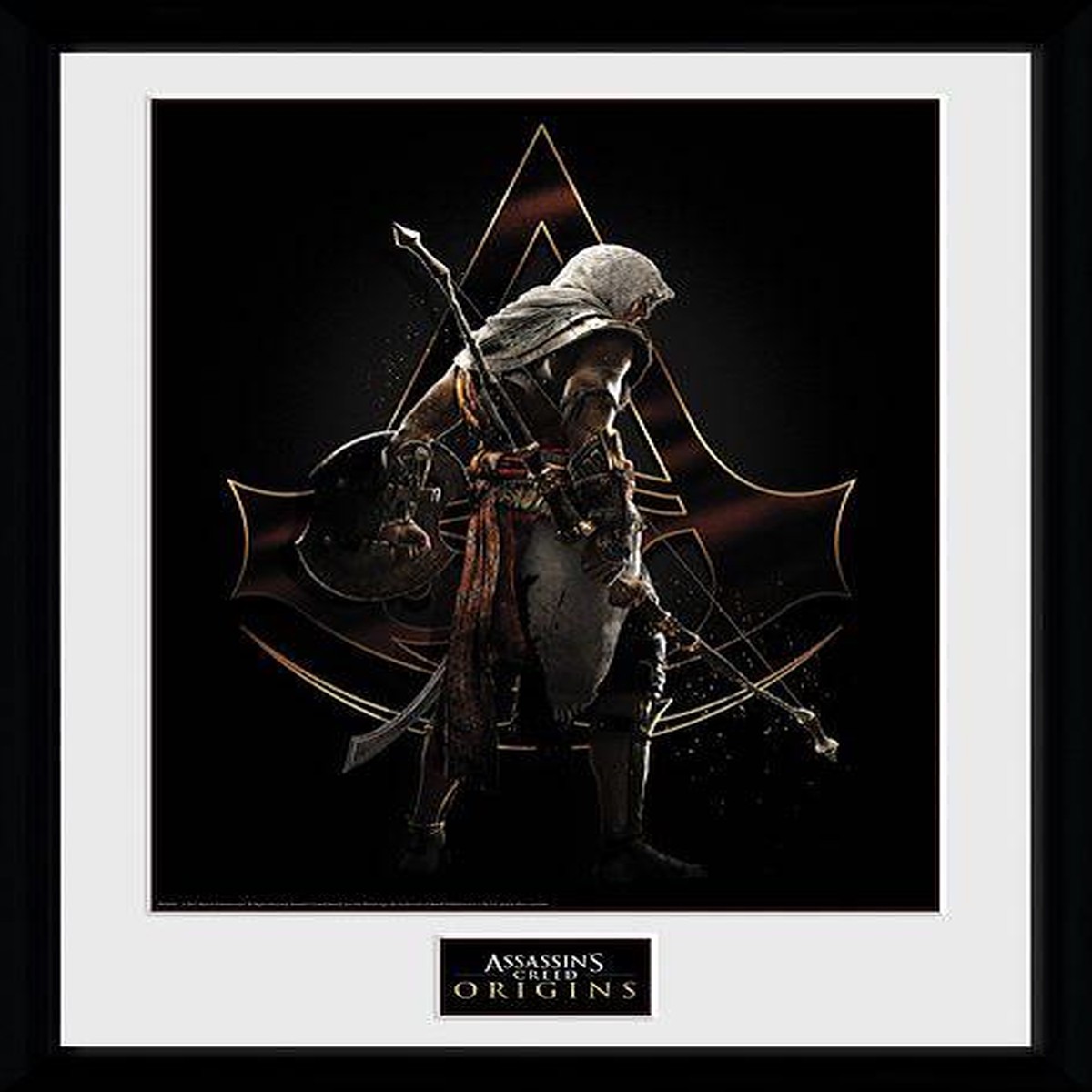 Framed Poster – Assassins Creed Origins – Assassin (30 x 40 cm)