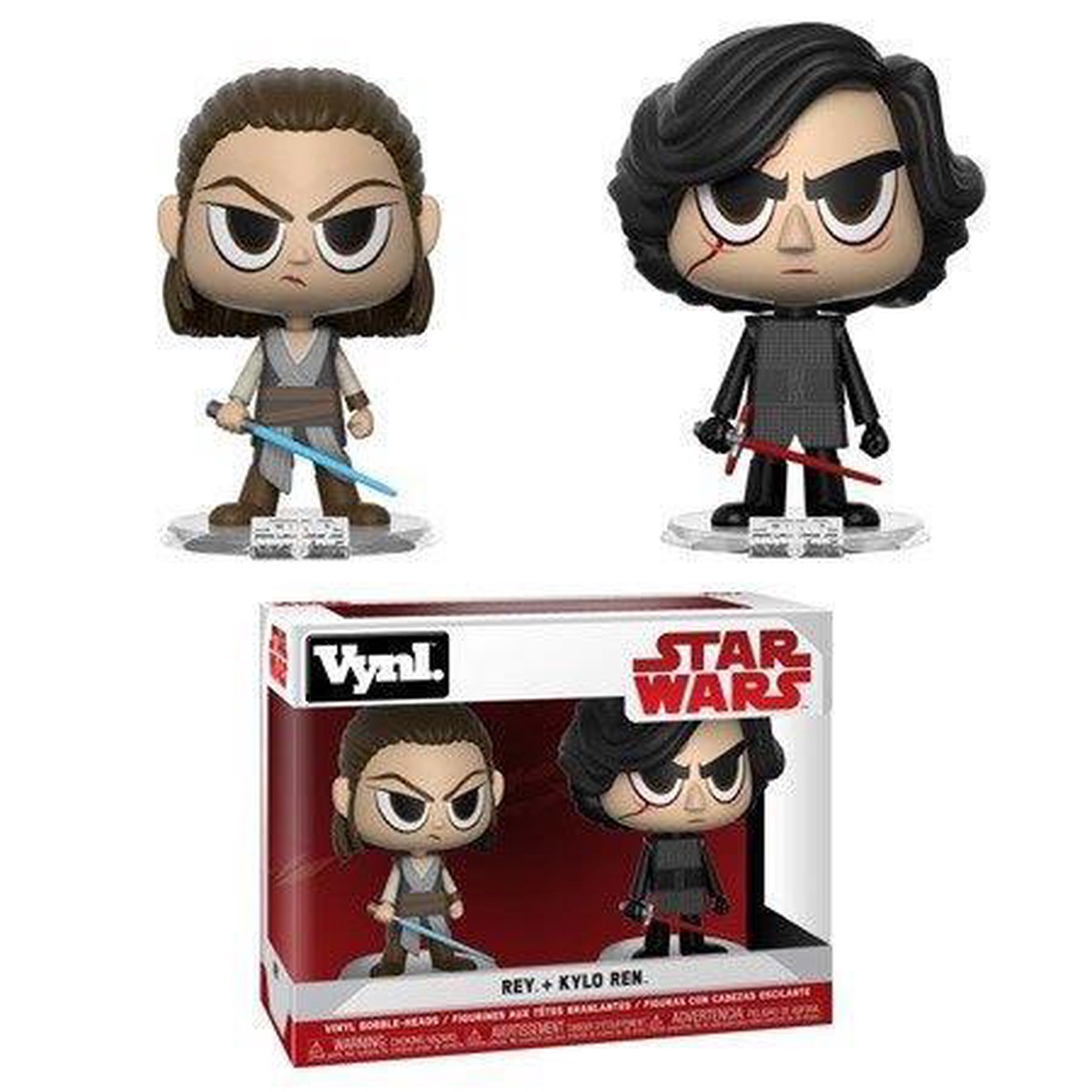 FUNKO Vynl. – Star Wars – Rey & Kylo Ren (10cm)