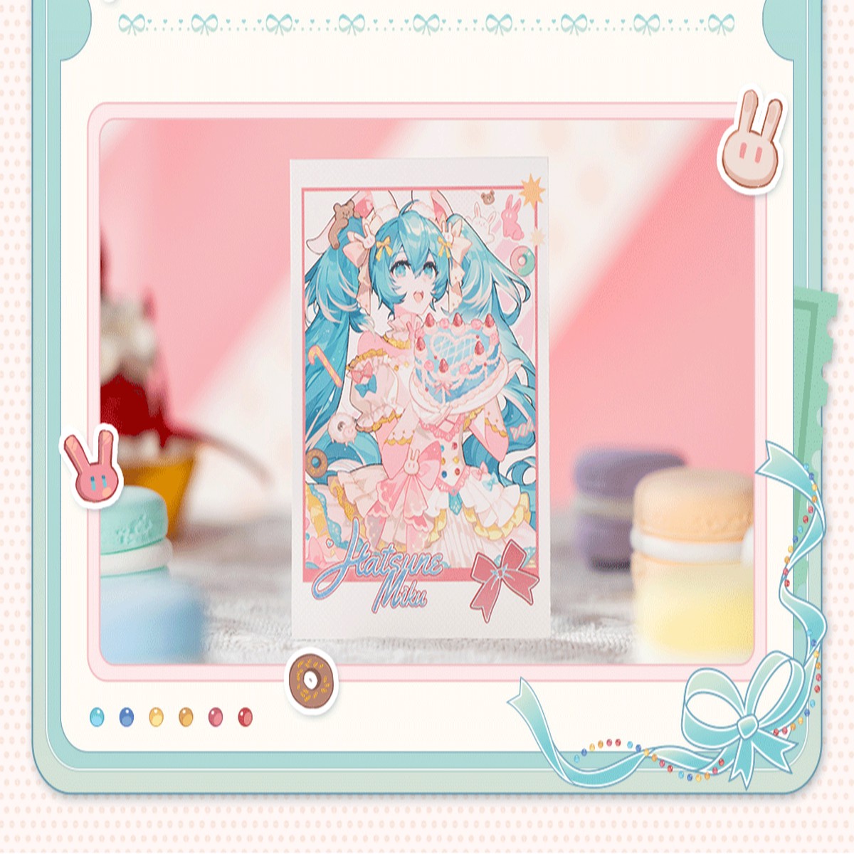 Hatsune Miku – Hatsune Miku Sweet Dream Future Series Polaroid Card Moeyu