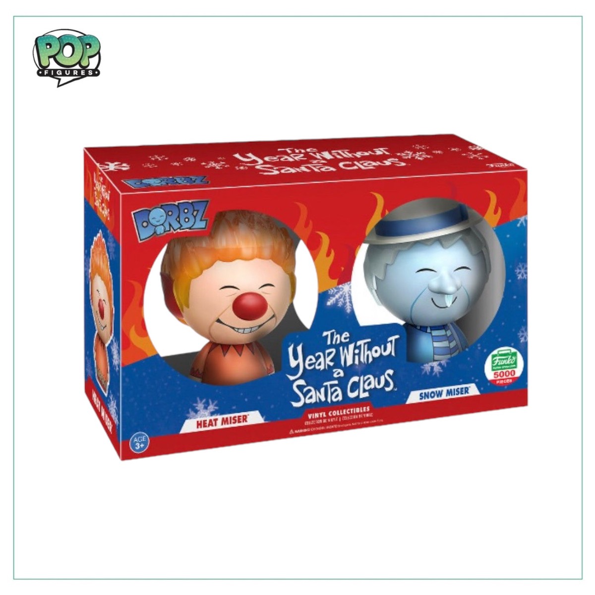 Heat Miser & Snow Miser 2 Pack Dorbz! – A Year Without Santa Claus – LE5000pcs – Funko Exclusive
