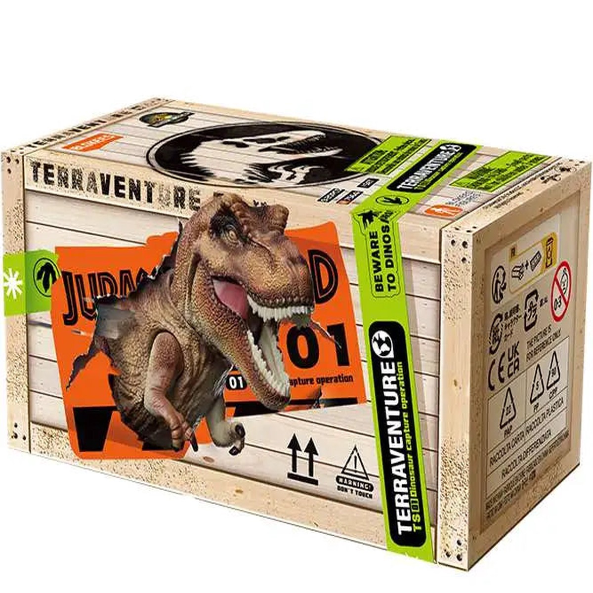 Jurassic World Terraventure TS 01 Dinosaur Capture Operation | Blokees Pack