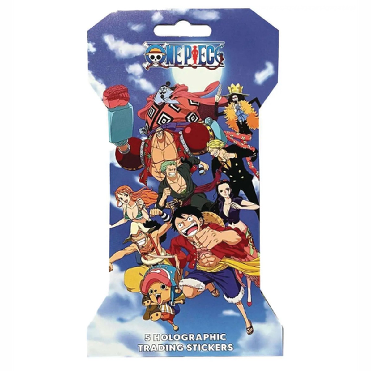 One Piece Holographic Trading Stickers – 5-Pack – UCC Distributing – New