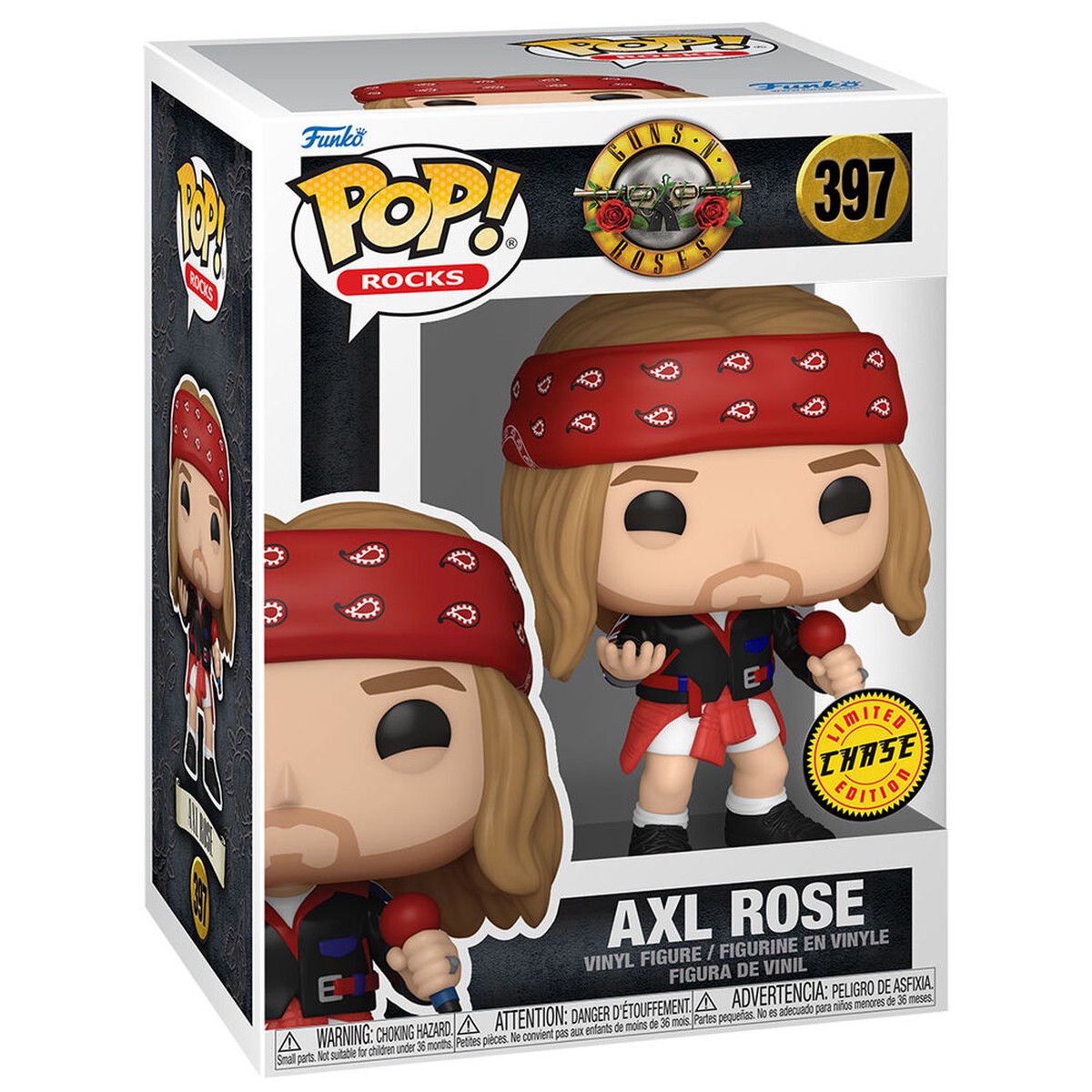 POP figure Guns N Roses AXL Rose Chase 397