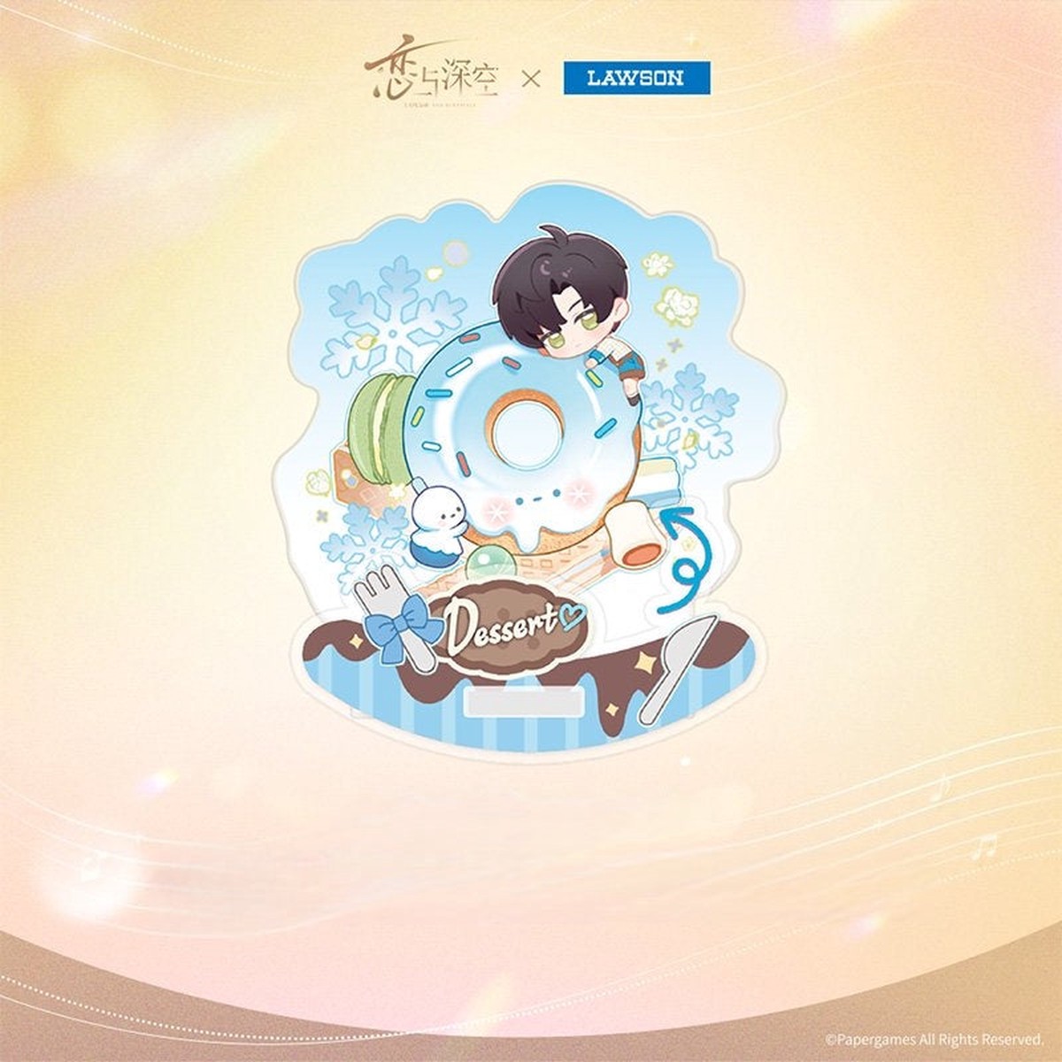 [Pre-order] Love and Deepspace - Sweet Symphony Series Spring Swing Stand InFold Games - Zayne