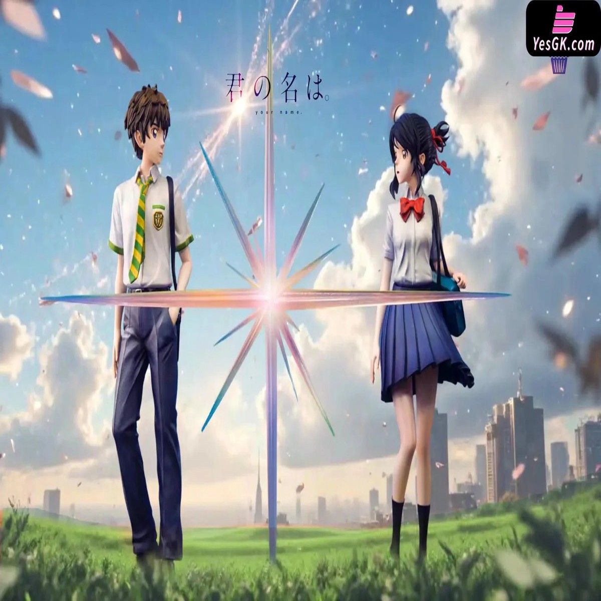 Your Name #1 Taki Tachibana & Mitsuha Miyamizu GK Statue - Cake Studio [Pre-Order] - Full Payment | Star Version