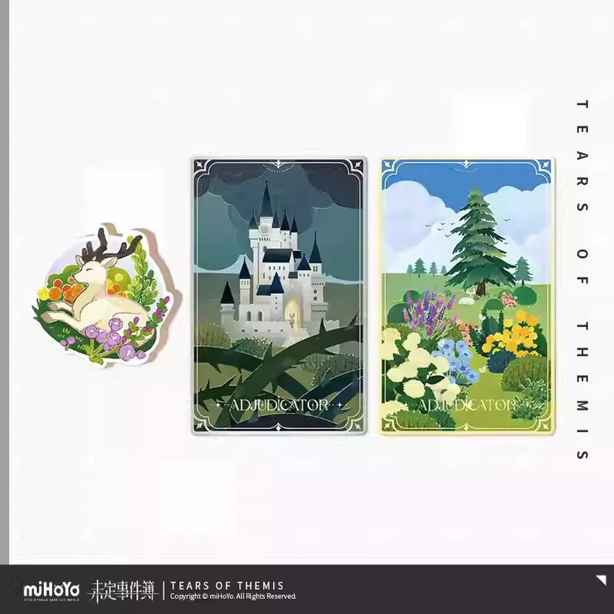 [Pre-order] Tears of Themis – Dream And Here After Refrigerator Magnet & Commemorative Card Set miHoYo – Vyn Richter (Adjudicator)