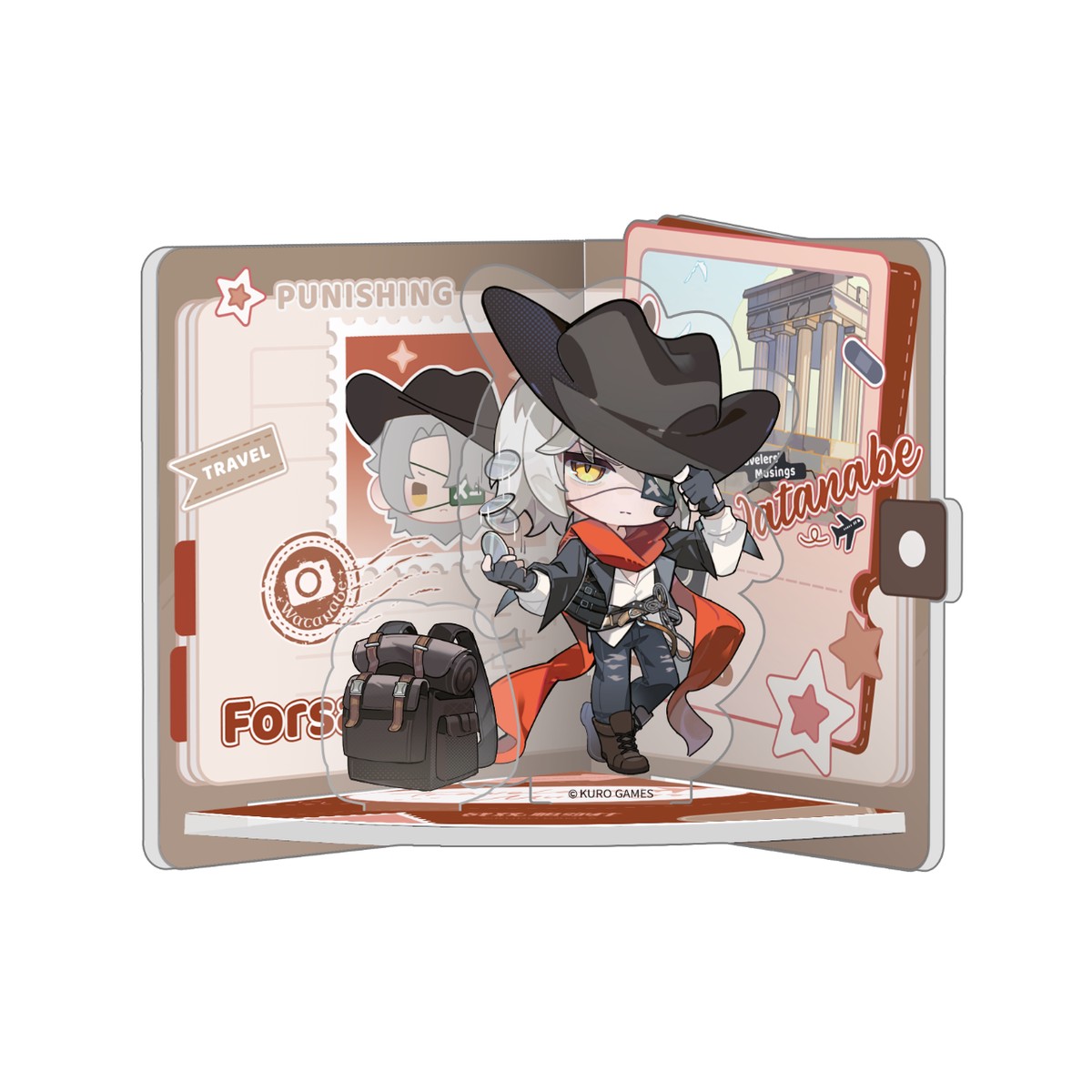 Punishing: Gray Raven – Travelers’ Musings Chibi Portrait Fridge Magnet KURO GAMES – Watanabe