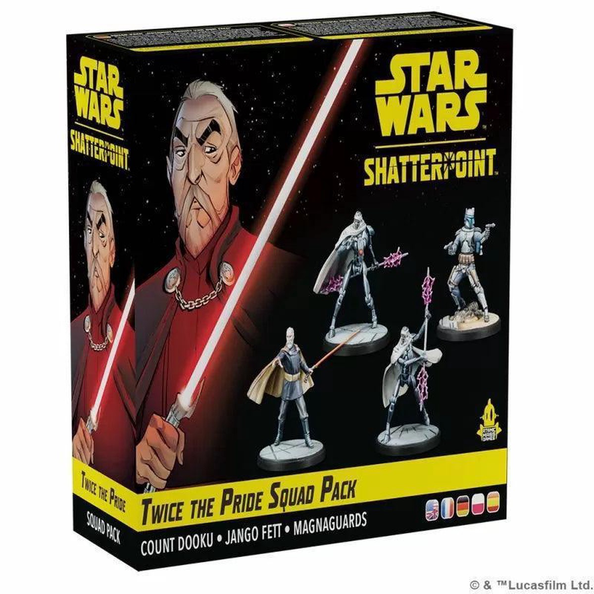 Star Wars Shatterpoint: Twice the Pride – Count Dooku Squad Pack