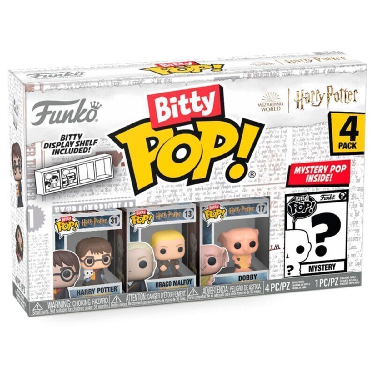 Blister 4 figures Bitty POP Harry Potter – Harry Potter