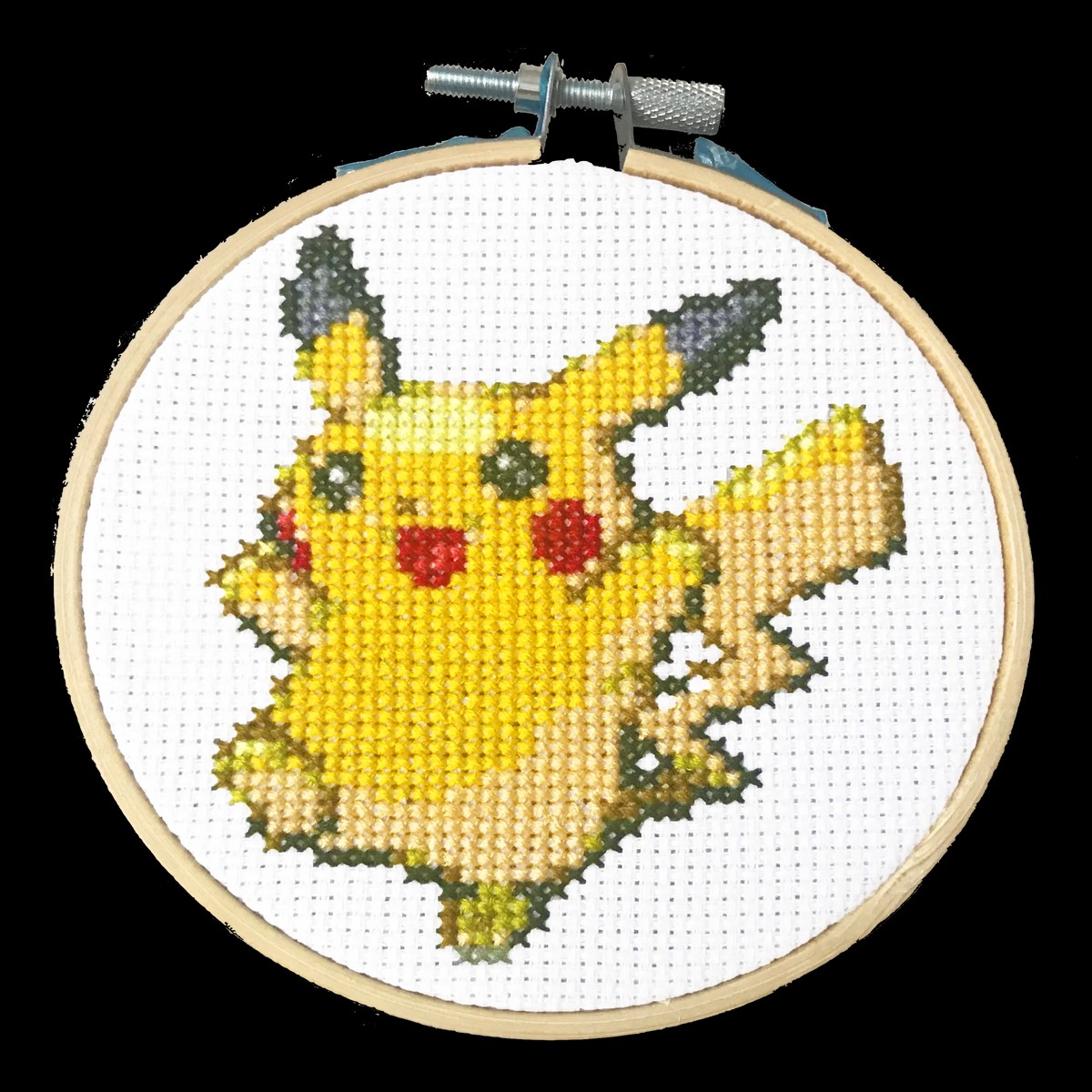Cross Stitch: Pikachu