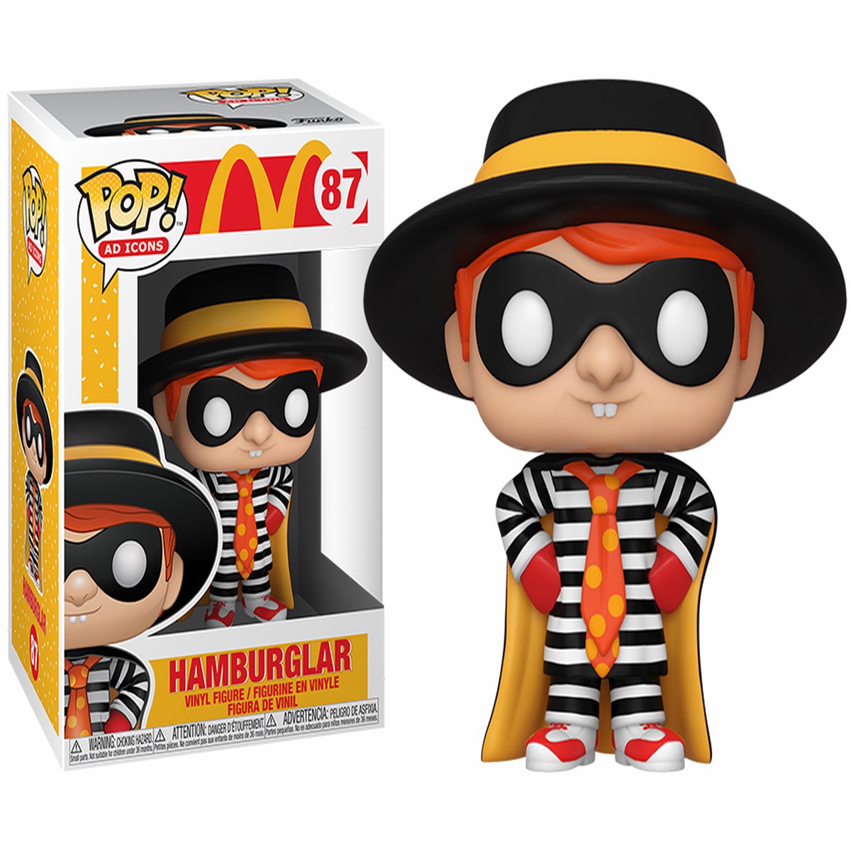 Funko Pop! AD Icons Mcdonald’s Hamburglar 87 Vinyl Figure