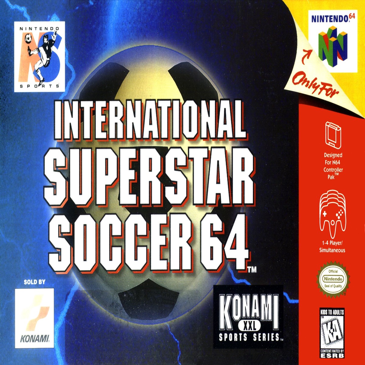 International Superstar Soccer 64 – N64 (Pre-owned) – Sports | Nintendo 64 | Complete