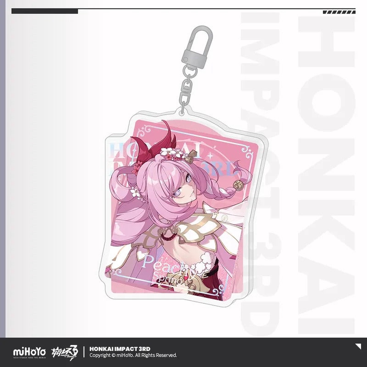 [Pre-order] Honkai Impact 3rd – Fashionable New Attire Series Acrylic Quicksand Keychain miHoYo – Elysia