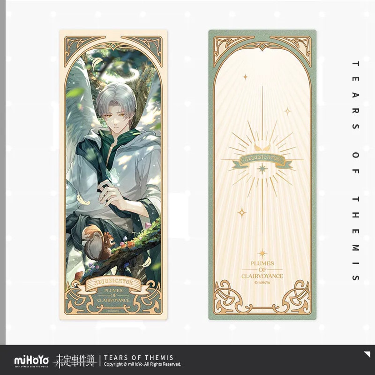 [Pre-order] Tears of Themis – Plumes Of Clairvoyance Series PET Commemorative Ticket miHoYo – Vyn Richter (Adjudicator)