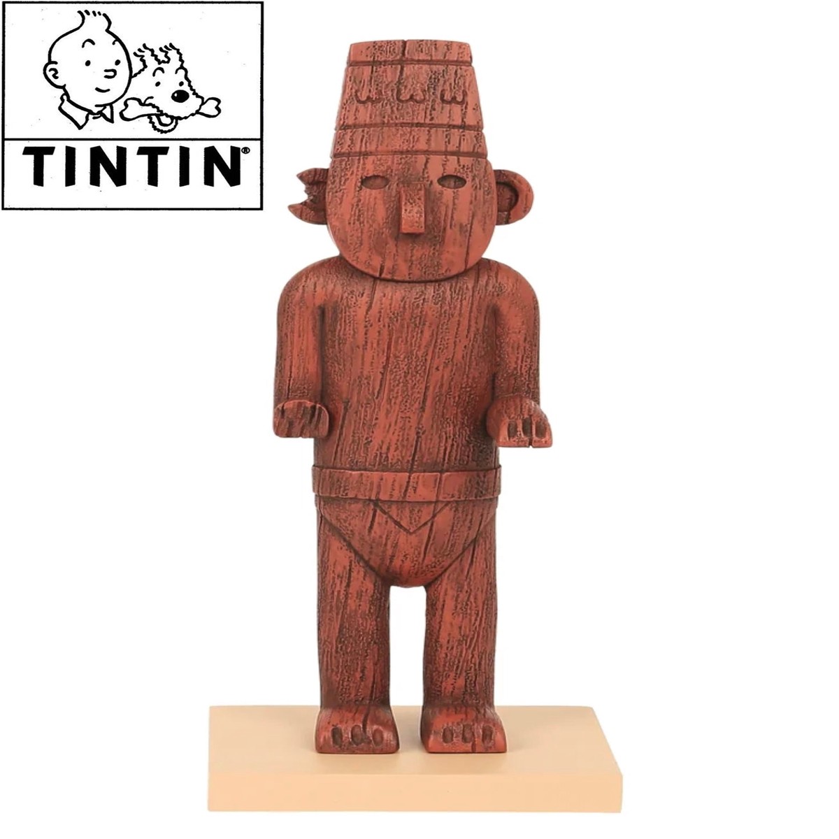 TINTIN Resin Statue Collection ‘Icons’ : Arumbaya Fetish (27cm) (Limited & Numbered)