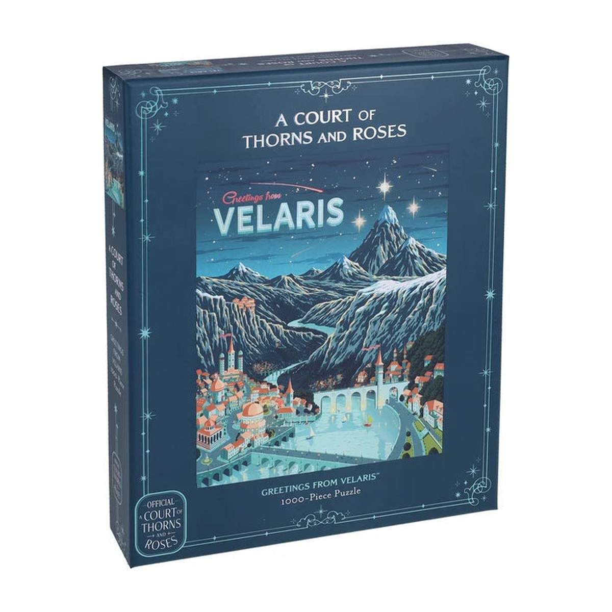 A Court of Thorns and Roses: Official Greetings from Velaris 1000pc Puzzle