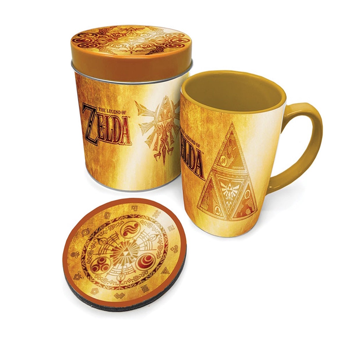 Legend of Zelda Official Gift Set (Includes Mug, Coaster & Metal Tin!)