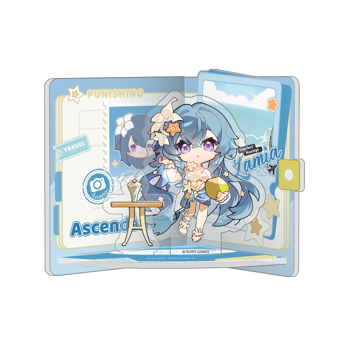 Punishing: Gray Raven – Travelers’ Musings Chibi Portrait Fridge Magnet KURO GAMES – Lamia