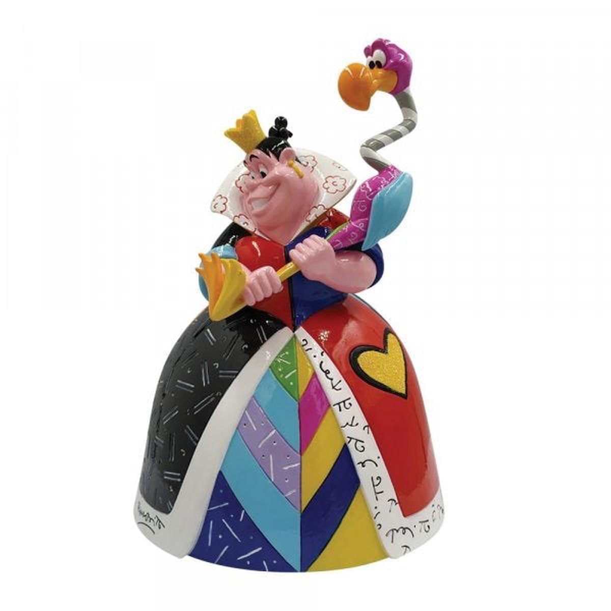 BRITTO Figure – Disney, Alice in Wonderland – Queen of Hearts (20cm)