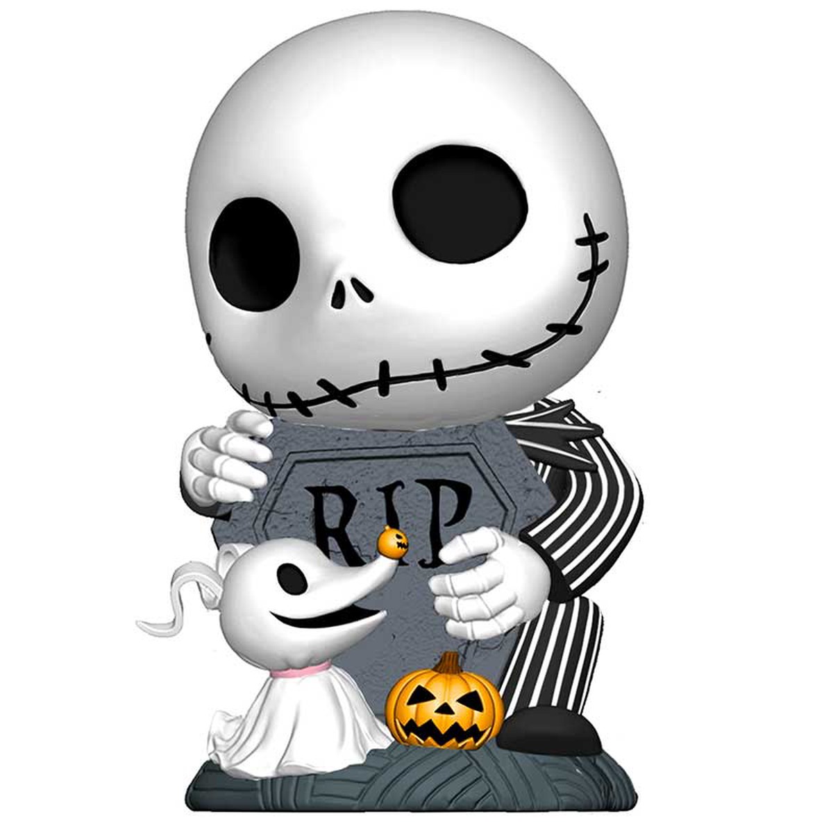 NBX – Jack Skellington with Zero Deluxe Bank – 18 Inch