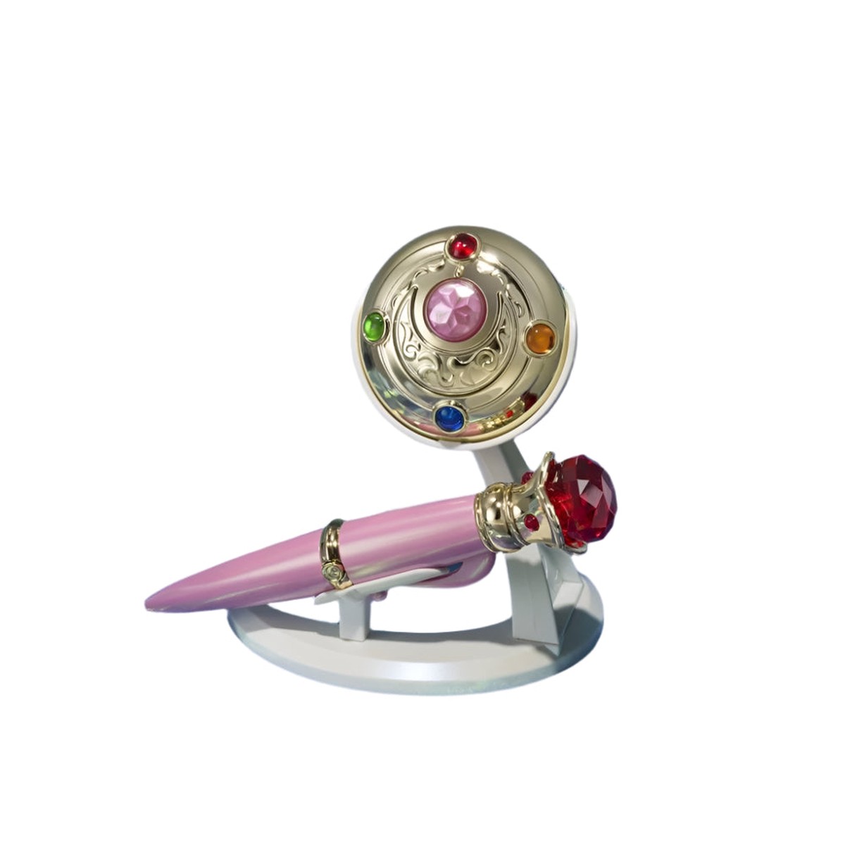 Sailor Moon Transformation Brooch & Disguise Pen Set -Brilliant Color Edition- – Bandai, Tamashii Nations (Proplica) – New