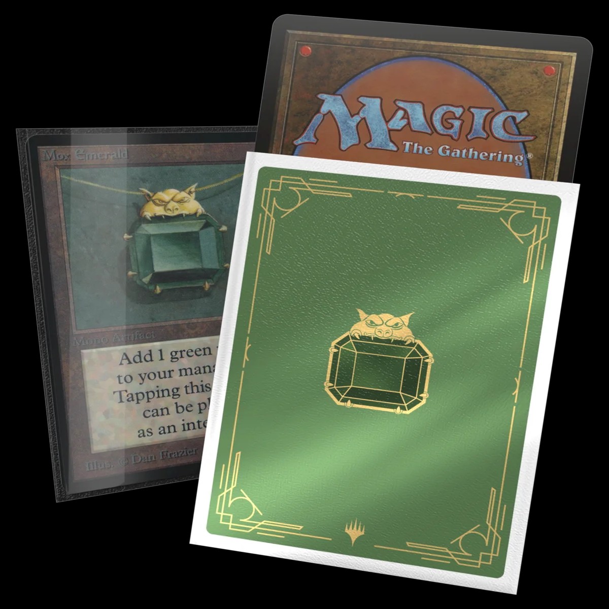 11Ultimate Guard MTG Mox Emerald Art Sleeves 100