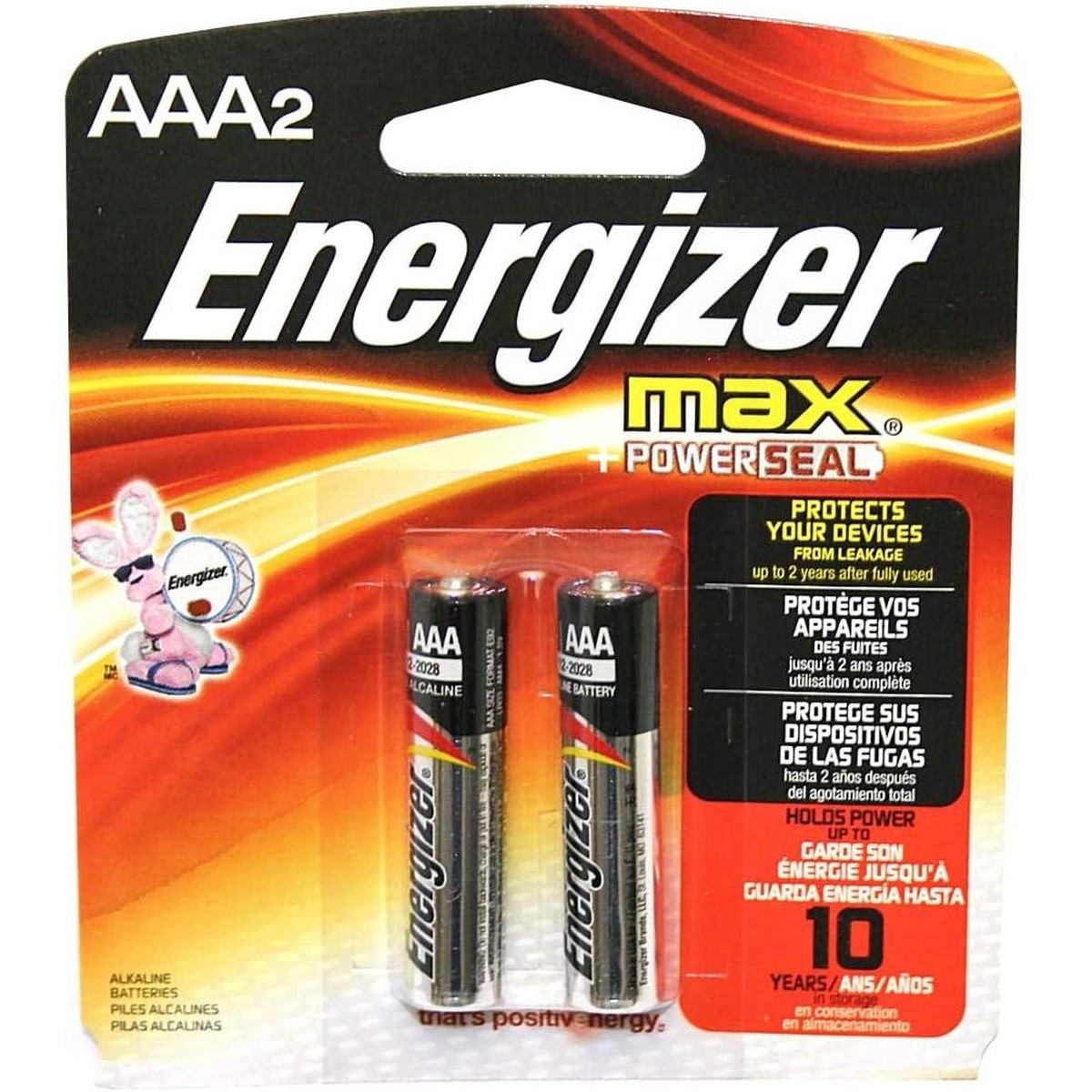 Energizer Max AAA Alkaline Battery 2-Pack – Eveready Battery Co. Inc. – New