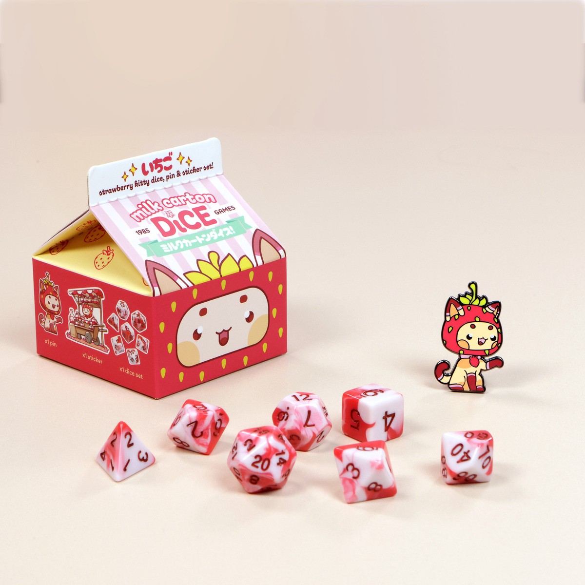 Milk Carton Dice All
