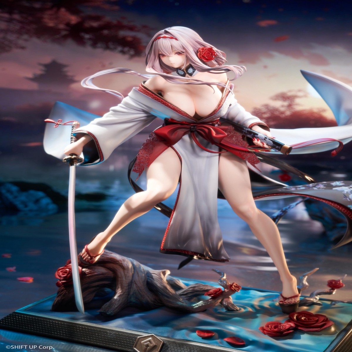 [Pre-order] Goddess of Victory: Nikke – Scarlet: Black Shadow (Longing Flower Ver) 1/4 Scale Figure Hobbysakura – Deluxe Edition