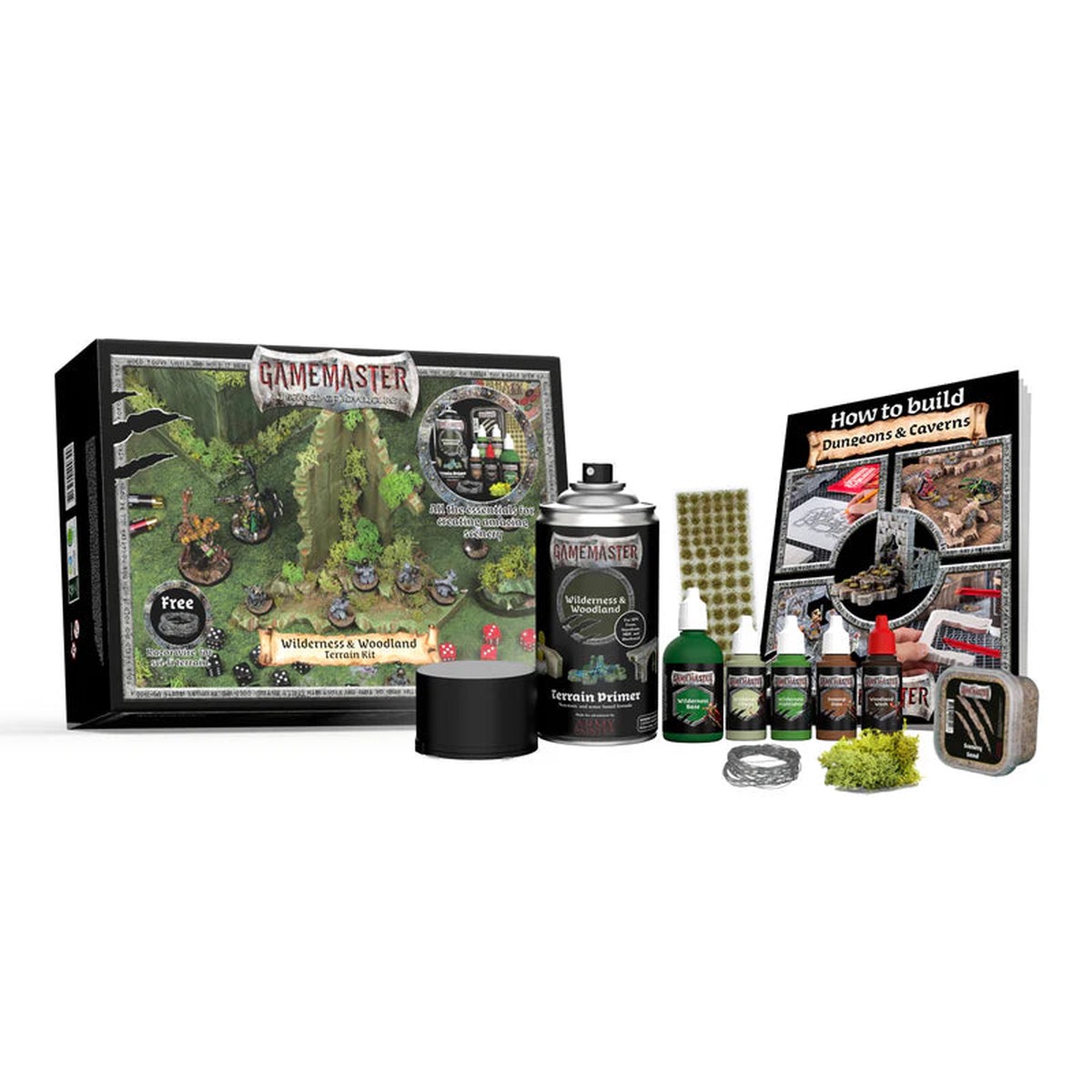 The Army Painter – GameMaster – Wilderness & Woodlands Terrain Kit