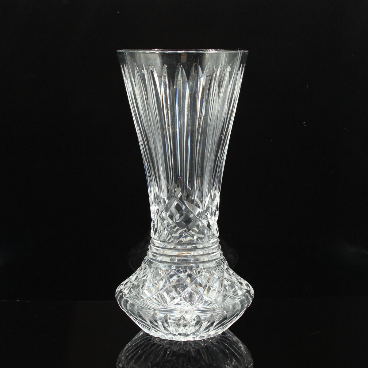 Waterford Cyrstal: Flower Vase, 10″ – Like New