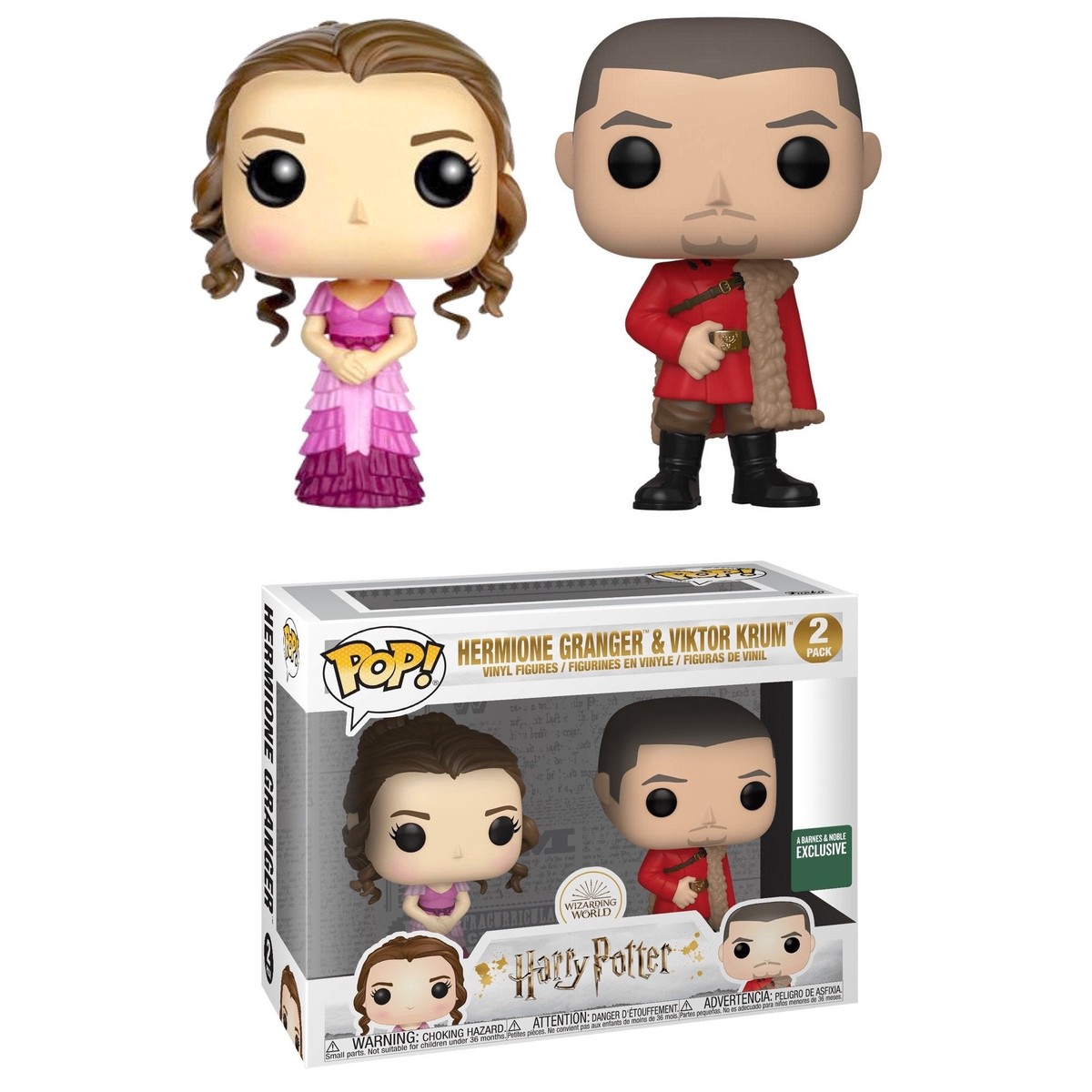 POP! Movies – Harry Potter – Hermione Granger & Viktor Krum (2Pack) Exclusive