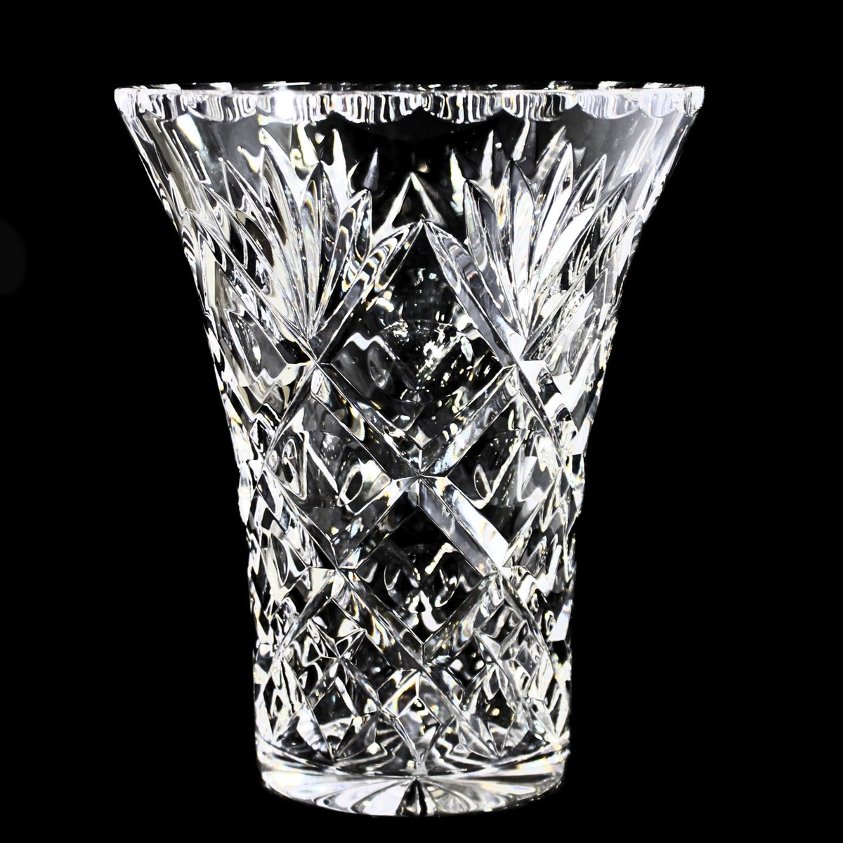 Waterford Crystal: Vases Flared Vase, 8″ – Like New