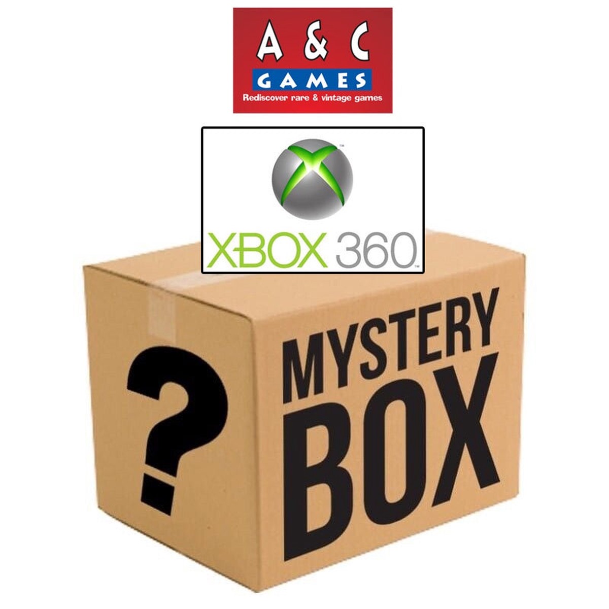 A & C Video Game Mystery Box – Xbox 360 (Double Value+!)