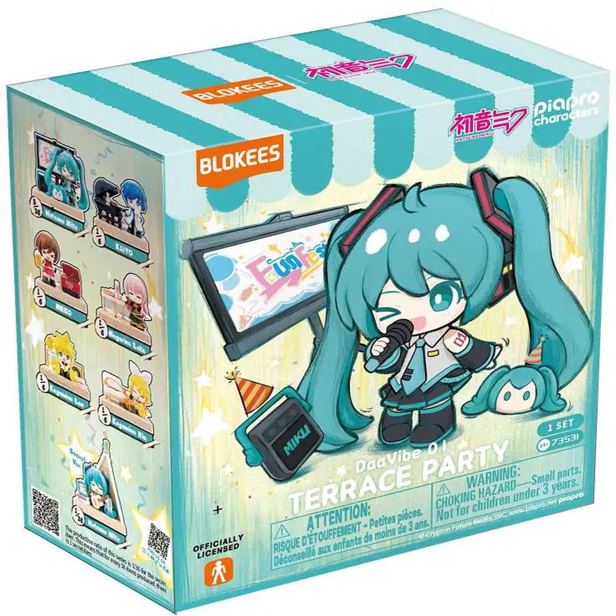 Blokees Hatsune Miku DaaVibe 01 Terrace Party