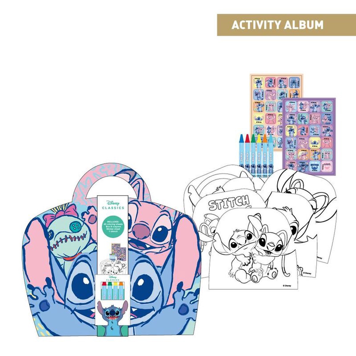 Disney Stitch activity set