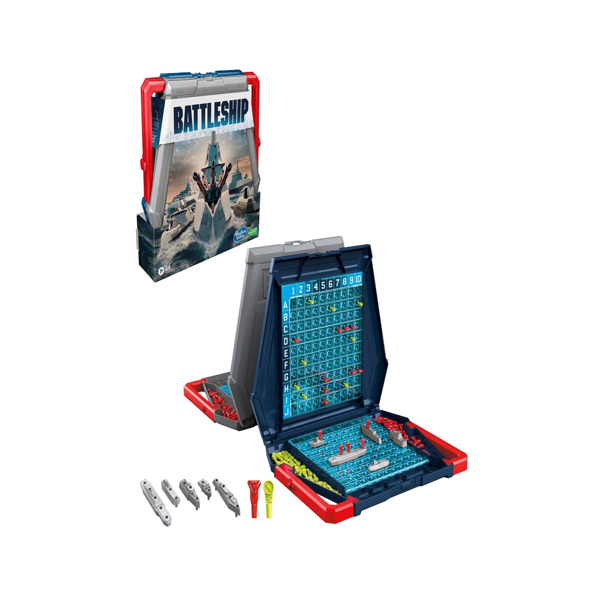 Hasbro Battleship Classic Naval Combat Strategy Board Game