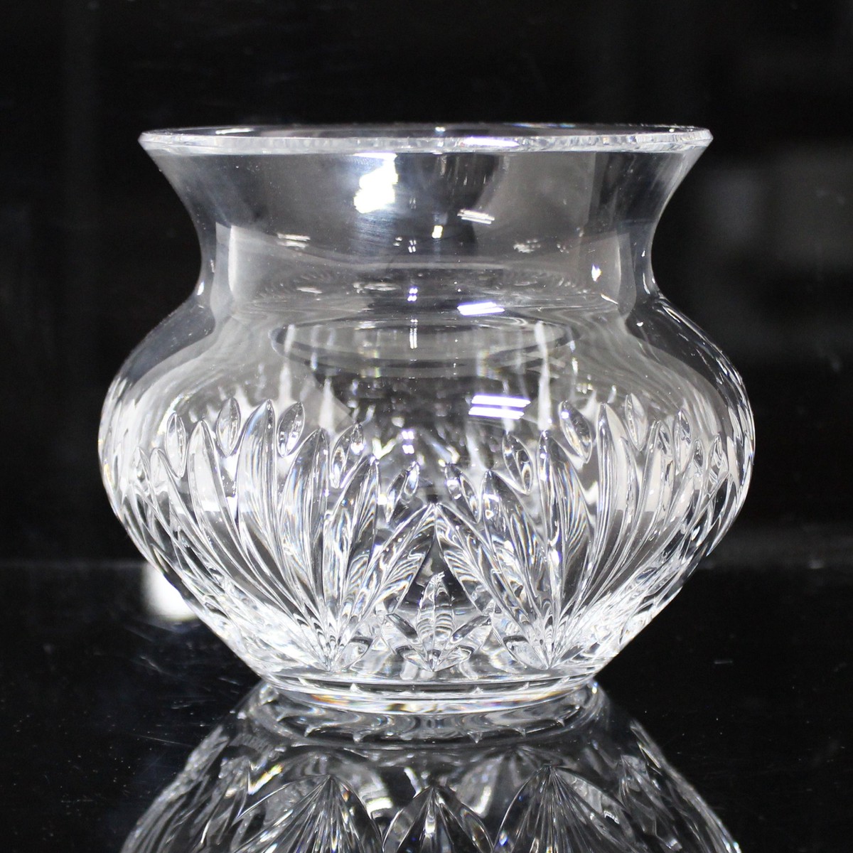 Waterford Crystal: Mother’s Day Vase, Missing Flowers, 5.25″ – Like New