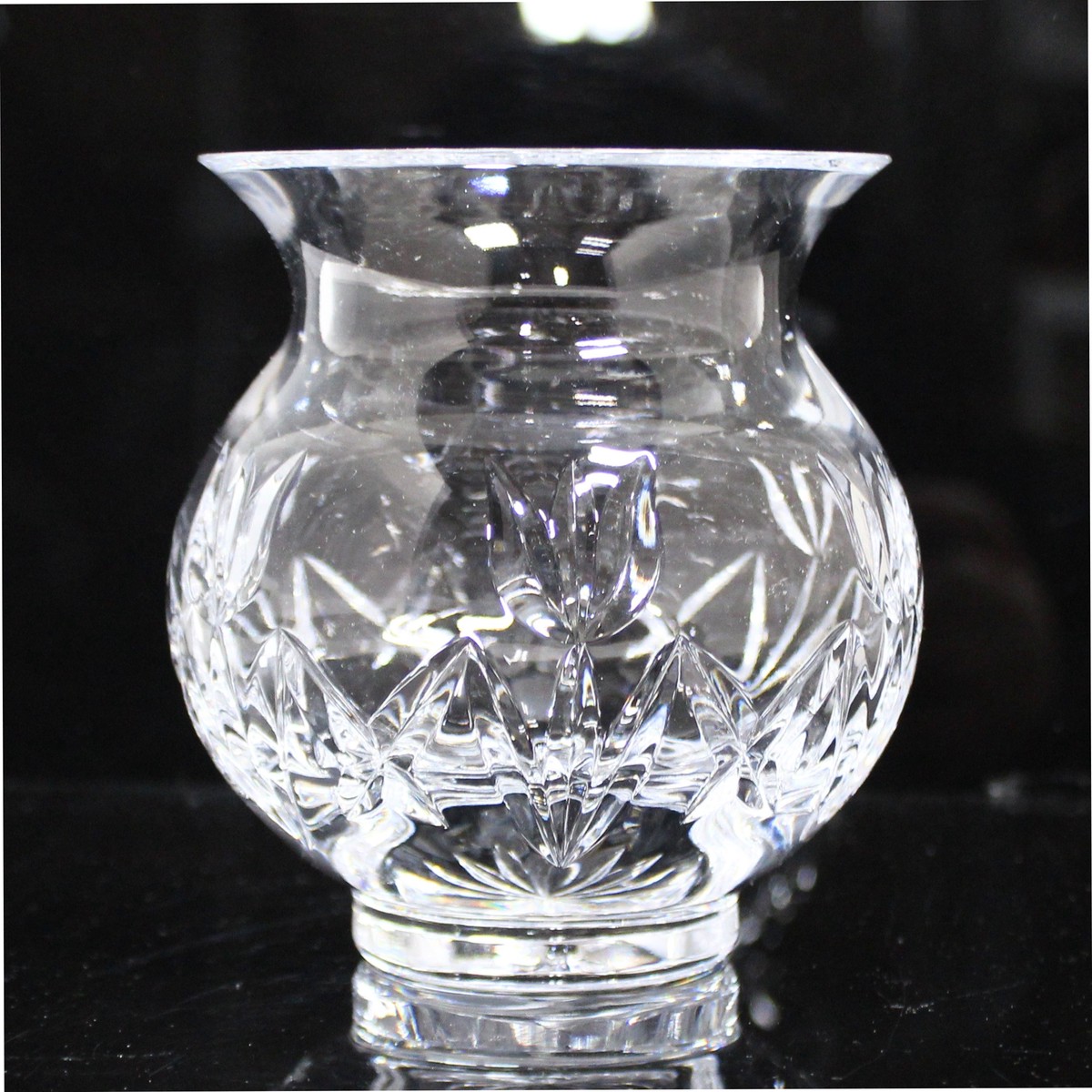 Waterford Crystal: Rose Bowl Vase, 4.5″ – Like New