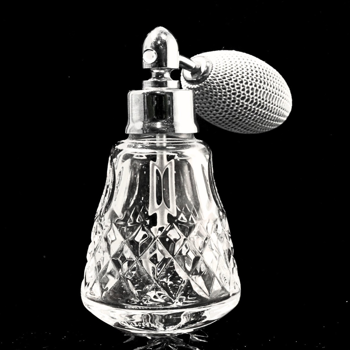 Waterford Crystal: Vanity Perfume Atomizer , 4″ – Like New