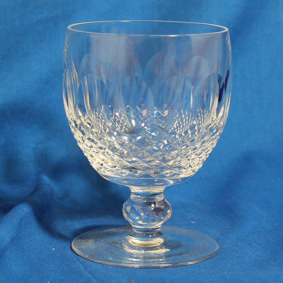 Waterford Stemware: 5.2″ 8 oz Water Goblet – Colleen – Short Stem – Like New
