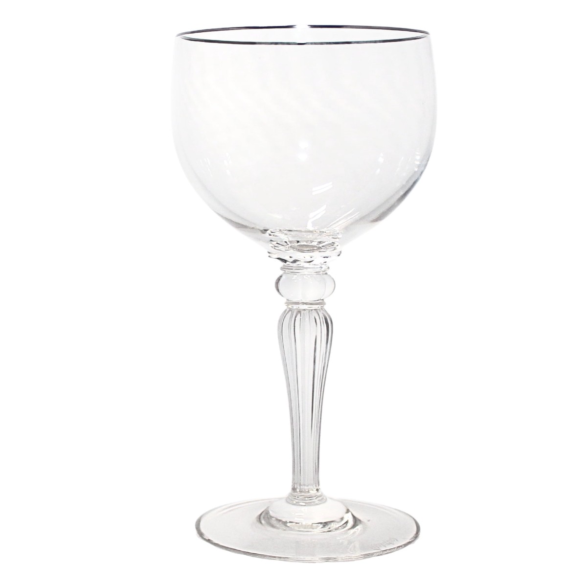 Waterford Stemware: 8.5″ Water Goblet – Carleton – Platinum – Like New