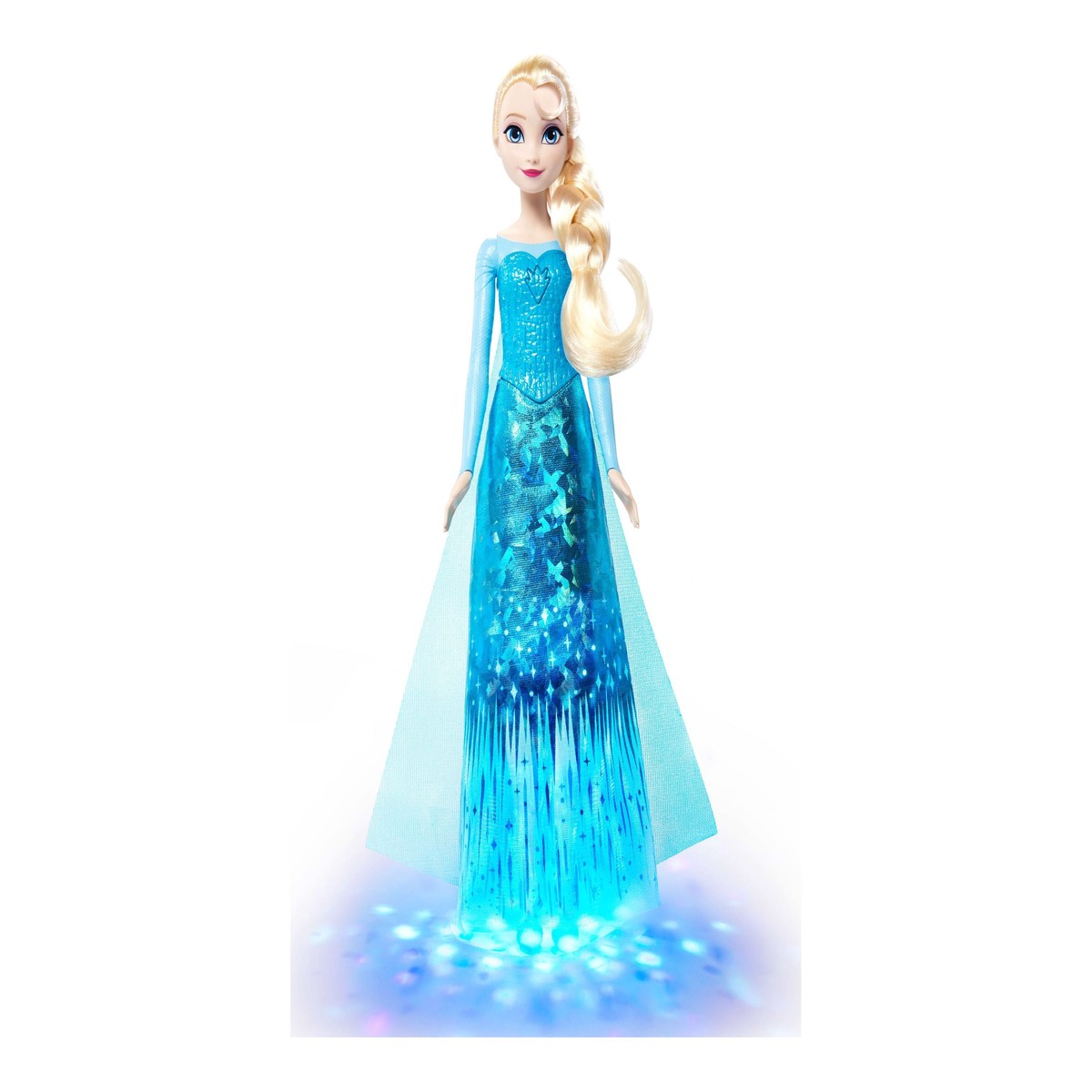 Disney Princess Singing Elsa 11-Inch Light-Up Fashion Doll