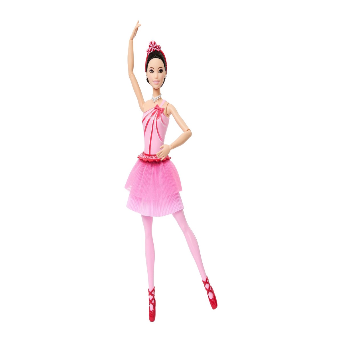 Barbie in the Nutcracker Land of Sweets Ballerina 12.75-Inch Articulated-Ankle Fashion Doll