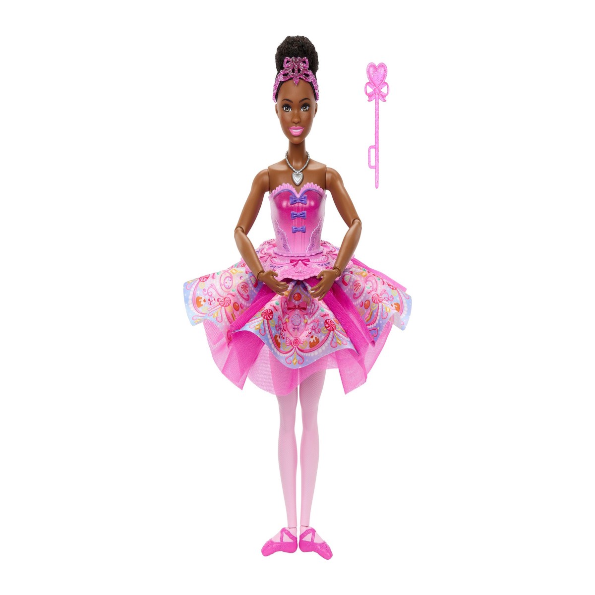 Barbie In The Nutcracker Sugar Plum 12.8-Inch Tutu Fashion Doll With Wand And Necklace