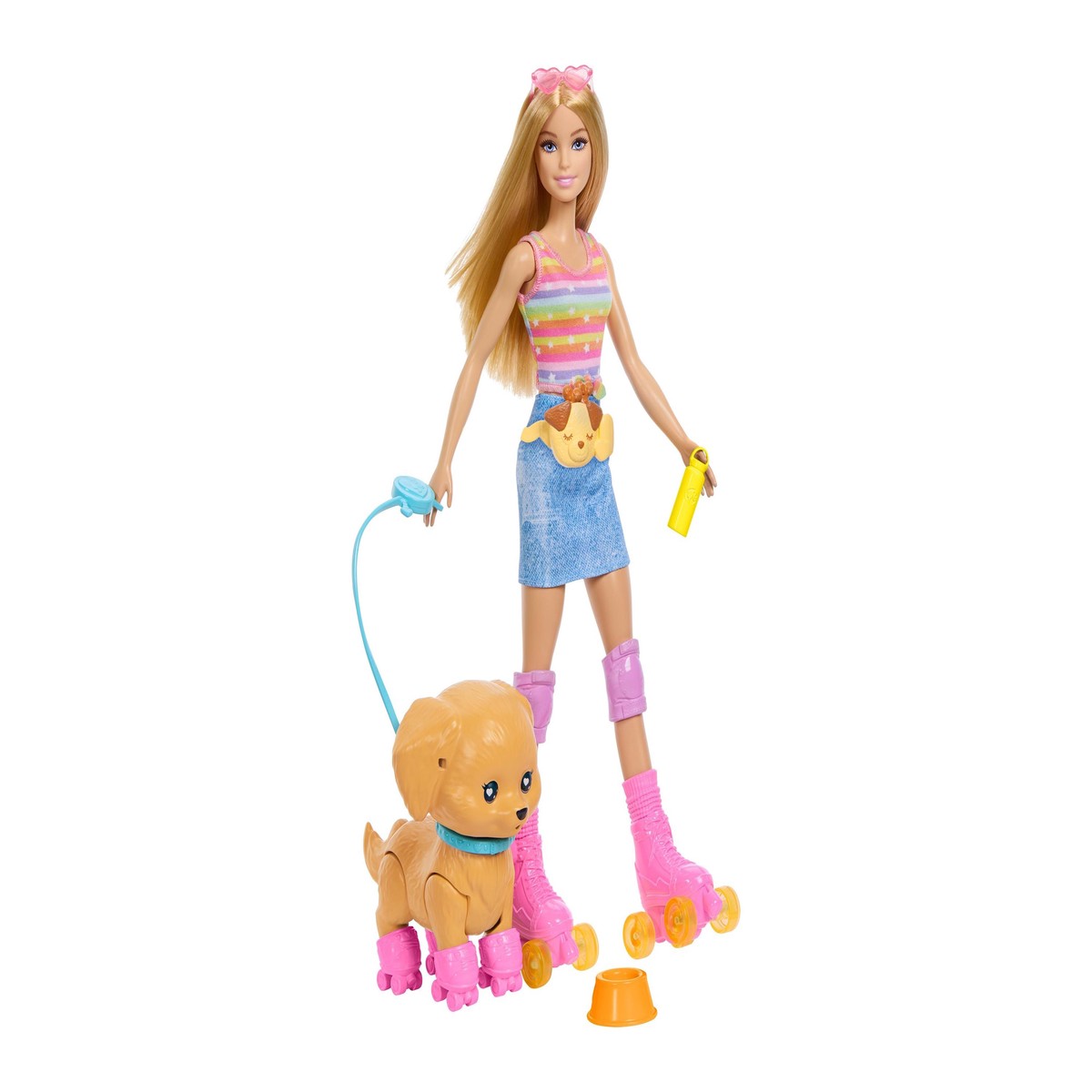 Barbie Skate And Run Pup Fashion Doll With Roller Skates And Puppy
