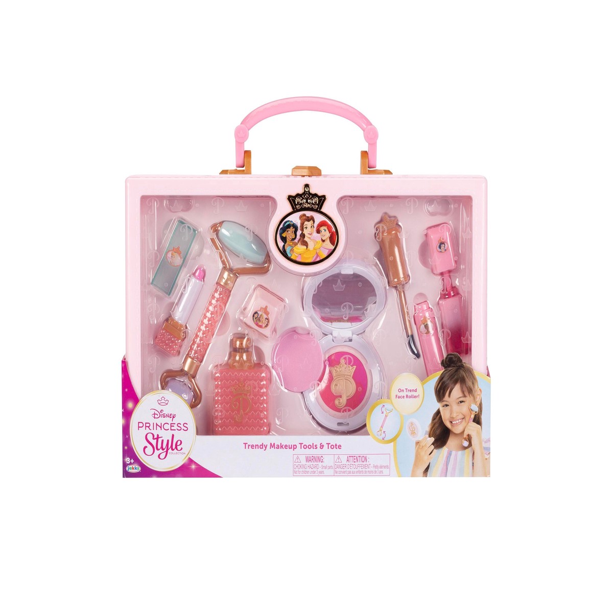 Disney Princess Style Collection 11-Piece Makeup Tools & Tote Set