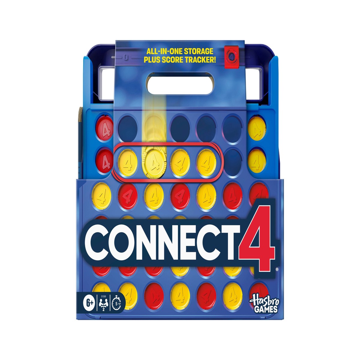 Hasbro Gaming Connect 4 2-Player Strategy Board Game, 42-Piece Set